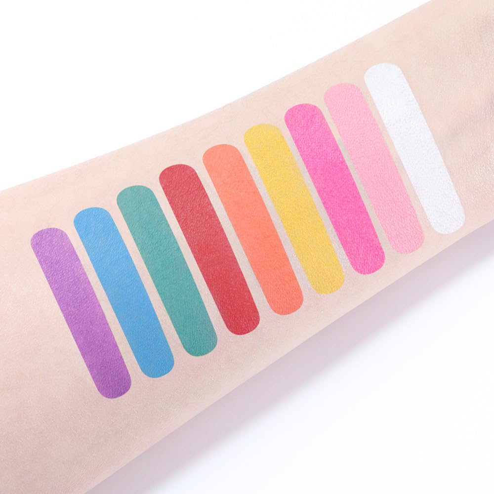 9-Color Waterproof Eyeshadow Palette with Matte Shimmer Shades for Makeup - Image 5