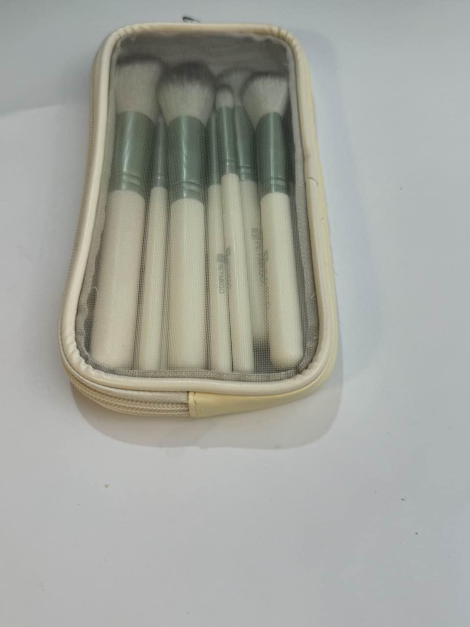 HEYMKGO Makeup Brushes, 12 Pcs Professional Makeup Brush Set Premium Synthetic Foundation Powder Blush Concealer Blending Eyeshadow Lip Eyebrow Make Up Brushes Kit with Travel Bag - Image 9