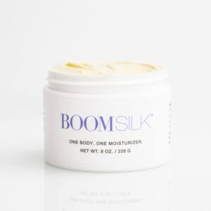 Boom Beauty Boomsilk Face Moisturizer Cream - Rejuvenating Face Lotion & Facial Moisturizer for Mature Skin with Olive Oil, Beeswax & Honey - Hydrating Body Lotion for Women - 8 oz