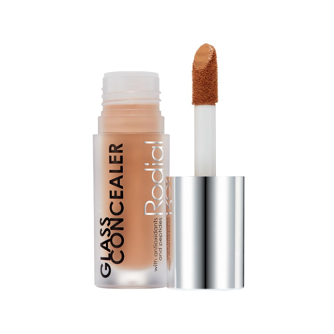 Rodial Glass Concealer Shade 5 - Luminous, Full-Coverage Cream with Peptides and Antioxidants for Flawless Skin, 0.1 fl. oz. - Image 4