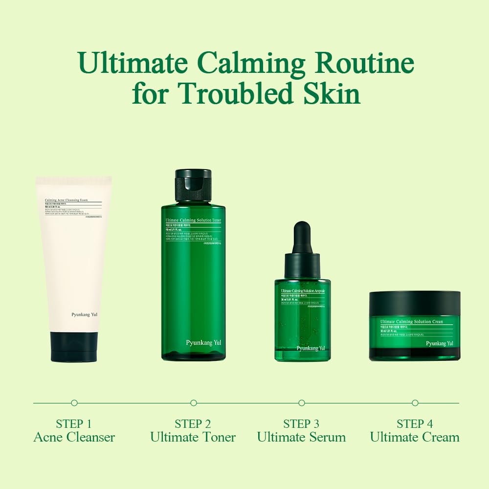 Pyunkang Yul Ultimate Calming Cream for Sensitive Skin 30ml Intense Soothing Cica Tea Tree - Image 8