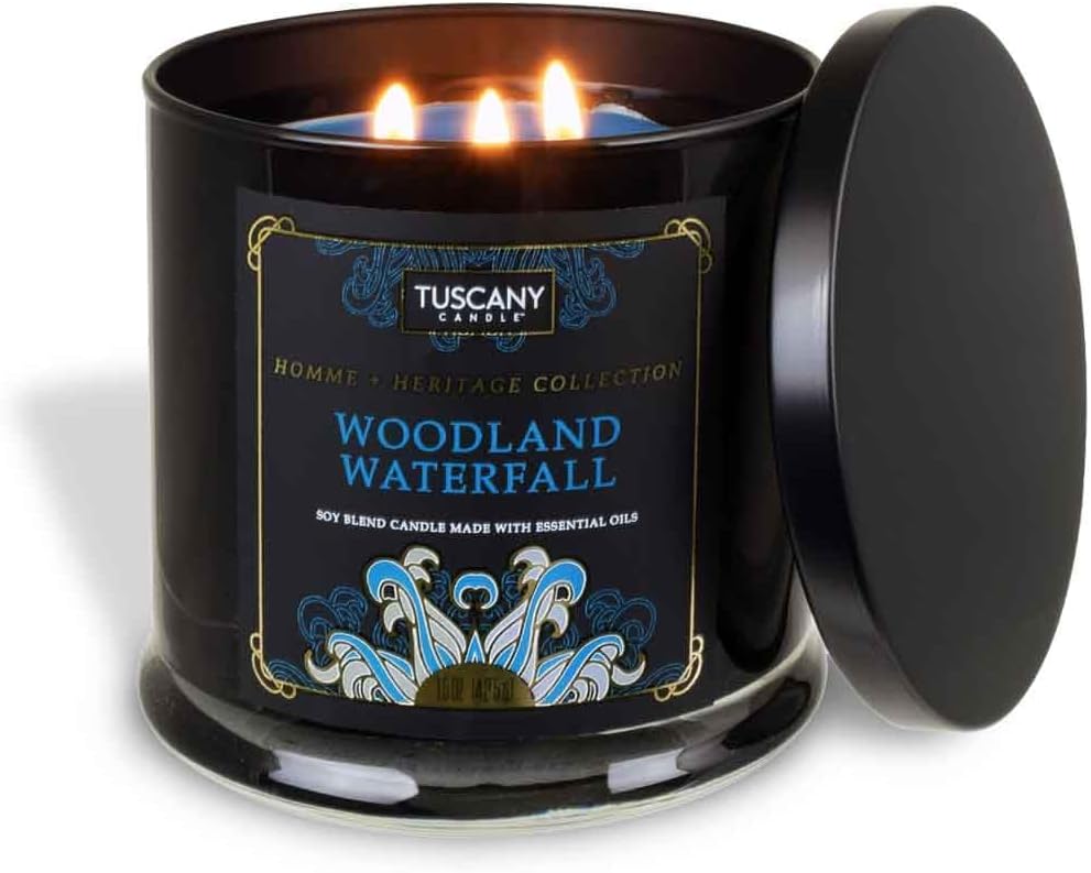 Tuscany Candle Woodland Waterfall Scented Jar Candle, 15 oz - Image 2