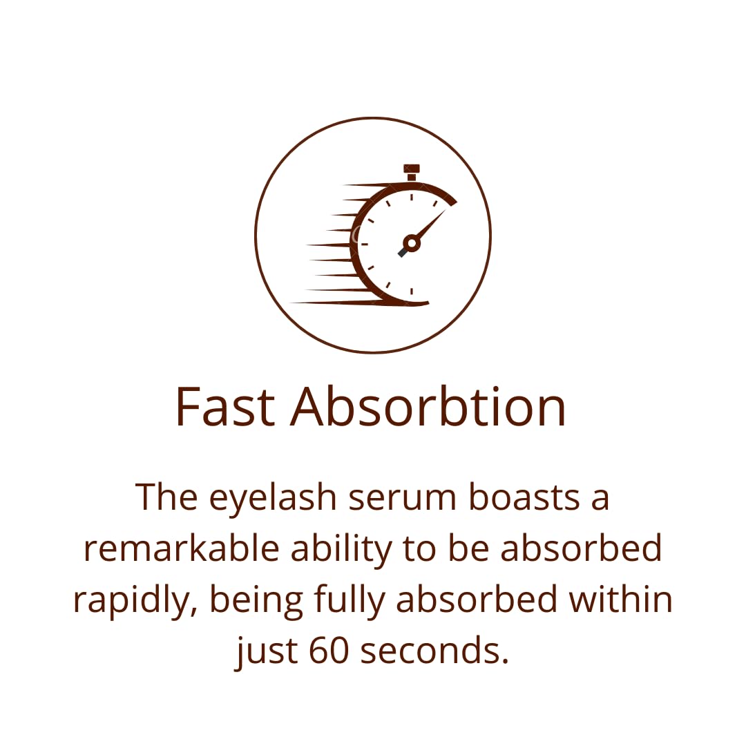 Premium Lash Growth Serum | Powerful Eyelash Enhancing Formula for Stronger, Longer, Fuller Lashes | Rapid EyeLash Growth, Conditioning Eyelash Serum for Healthier Lashes - 3ml - Image 8