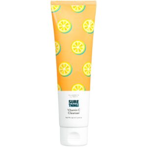 Elizabeth Mott Sure Thing Vitamin C Gel Foaming Facial Cleanser – Deep Cleansing, Hydrating Face Wash for All Skin Types – Removes Dirt & Makeup, Brightens, & Smooths Skin – Vegan, Cruelty-Free, 150ml