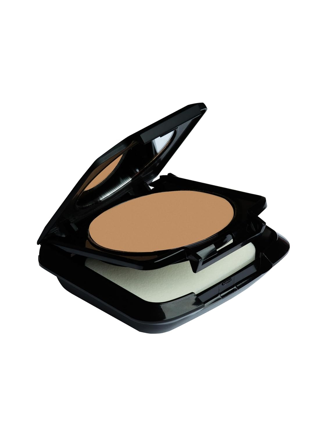 Palladio Dual Wet and Dry Foundation with sponge and Mirror, Squalane Infused, Apply Wet for Maximum Coverage or Dry for Light Finishing and Touchup, Minimize Fine Lines, All day Wear, Tawny