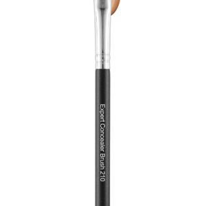 Eyeshadow Brush Dense Concealer Brush Premium Soft Synthetic Bristles All Over Short Flat Shader Eye Shadow Brush for Lid,Under Eyes,Liquid Cream Concealer Blending 210, Black