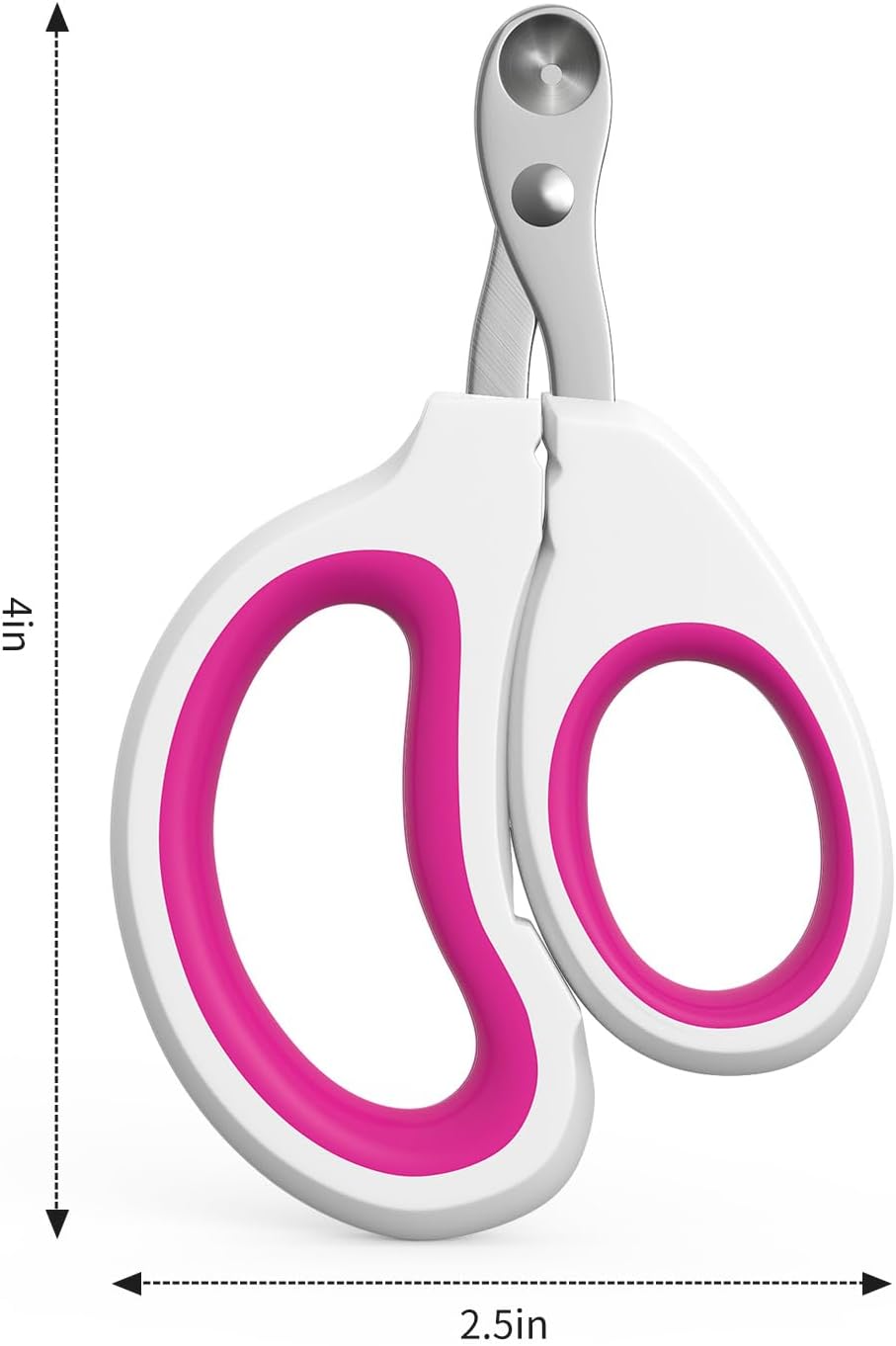 Cat Nail Clippers, Cat Claw Trimmers, Suitable for Small Animals Such as Cats, Birds, Hamsters, Rabbits, Hedgehogs, Ferrets, Chinchillas, Guinea Pigs,Etc. (Pink) - Image 7