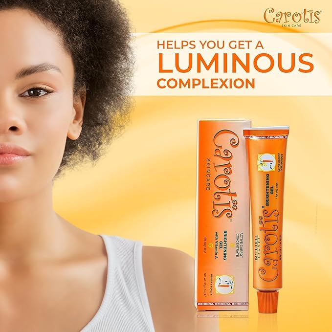 Gel Illuminator, 1 oz Liquid, Fades Dark Spots: Underarm, Facial, Knees, Body, Feet, Hands, Even Skin Tone, with Carrot Oil & Alpha Arbutin, Carotids Toothpaste, Whitening & Anti-Dandruff - Image 5