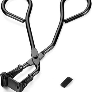 Silicone Eyelash Curler with Refill Pads No Pinching Mini Lash Curler for Fits All Eyelash Shapes