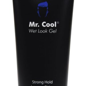 Hair Situation Mr. Cool Wet Look Hair Gel - Strong Hold, High Shine, Alcohol-Free, Clear Styling Formula, Anti-Humidity Frizz Control, Non-Flaking, Non-Greasy, Long-Lasting for All Hair Types 8 Fl Oz