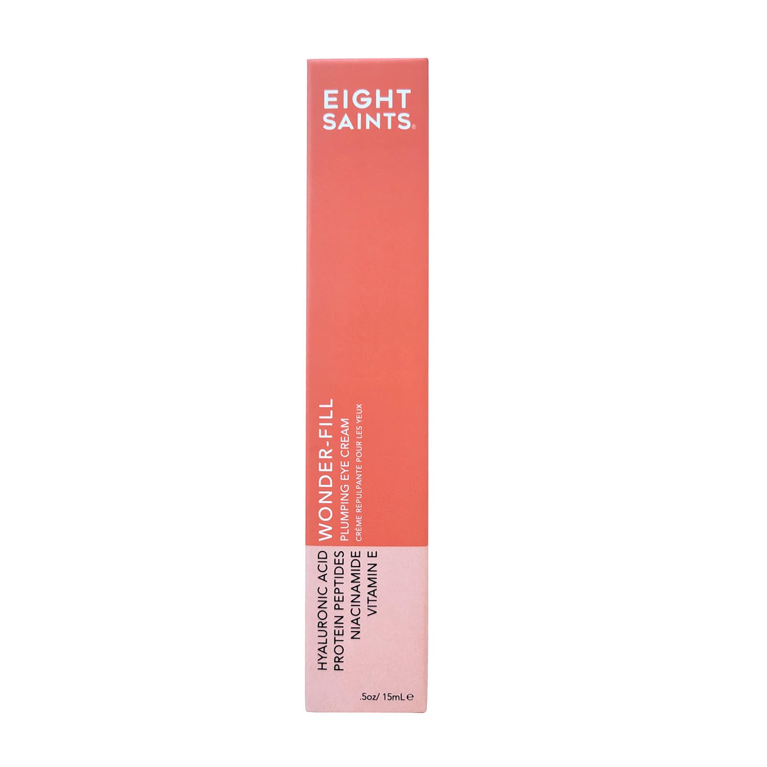 Eight Saints Wonder-fill Plumping Eye Cream, Natural and Organic Anti Aging Under Eye Cream to Plump Skin, Reduce Wrinkles, Fine Lines, and Under Eye Bags, Dark Circles Under Eye Treatment, 0.5 Ounces - Image 8