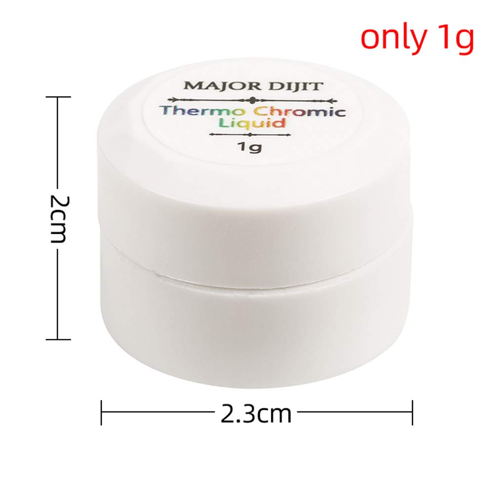 Gel Nail Polish Color Changing Gel Nail Polish Thermochromic Liquid Gel Polish Nail Art UV Temperature Changing Nail Polish - Image 6