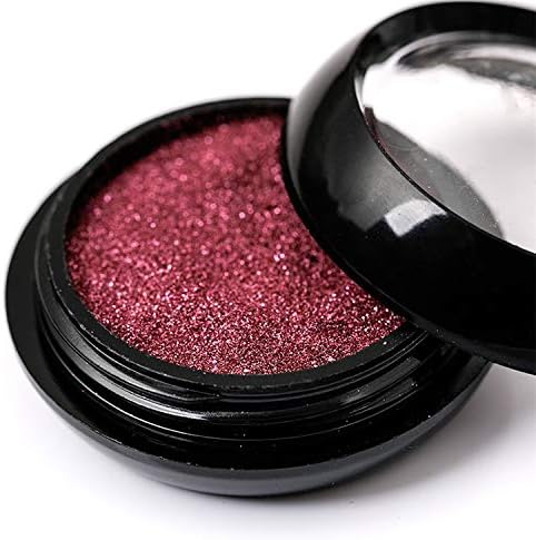 Chrome Nail Powder, Metallic Mirror Holographic Nail Glitter Chrome Powder Reflective Glossy Nail Powder Pigment Manicure for Nail Art DIY Decoration (10 Purple) - Image 6