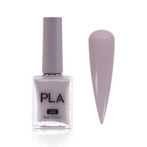 PLA Nail Lacquer Slice of Heaven - 242 | Gray-Purple Shade Nail Polish | 10-Free | 15 ml
