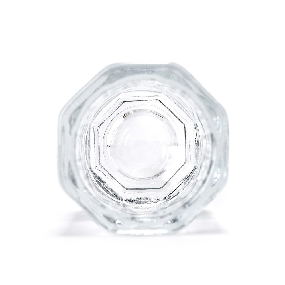 2Pcs Nail Art Dappen Dish Cups for Acrylic Liquid and Powder Clear Glass Nail Bowl Acrylic Powder Holder Nail Liquid Cup Acrylic Glass Jar Crystal Bowl for Nails - Image 3