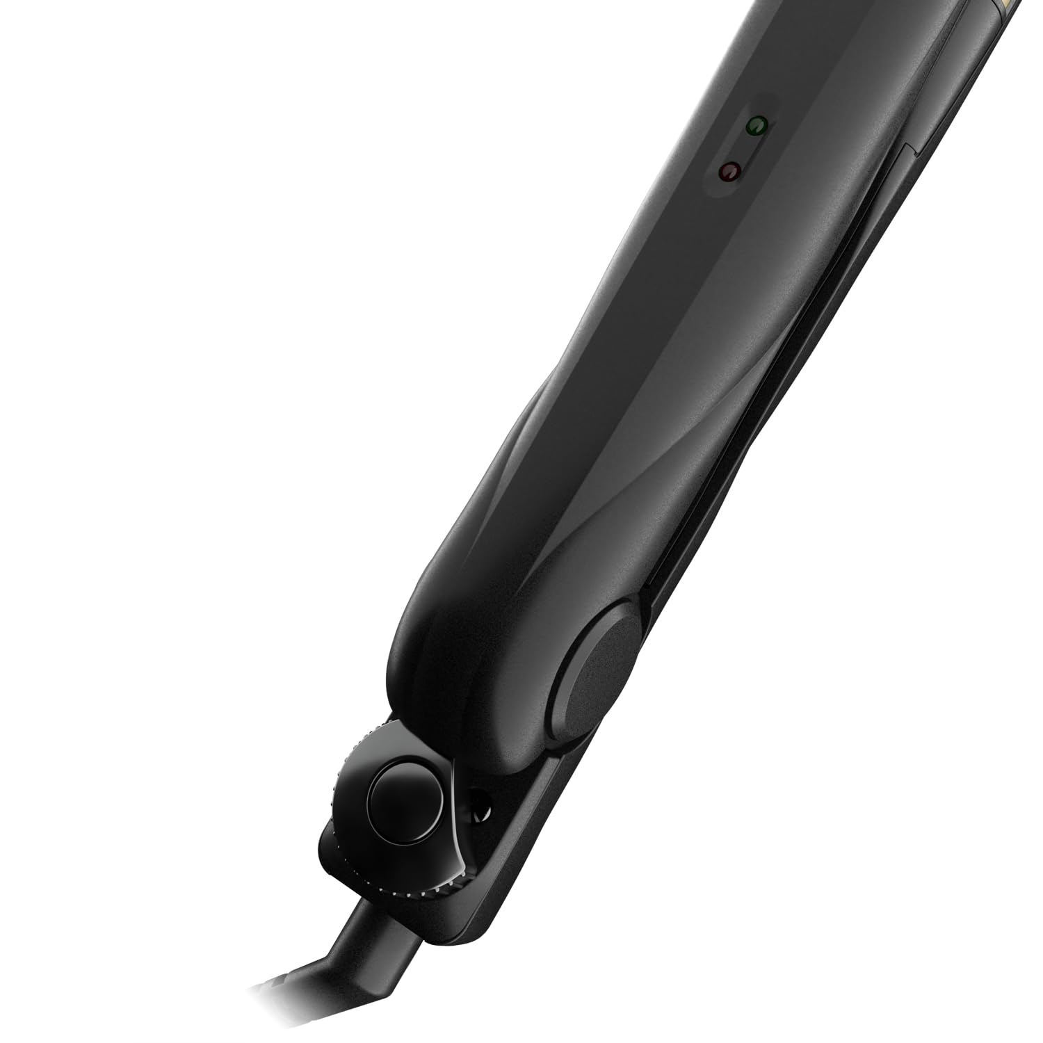 Andis 67695 Professional Curved Edge, 1-inch 450ΒΊF High Heat Tourmaline Nano-Ceramic Hair Flat Iron with Dual Voltage and Auto Shut-Off - Frizz-Free Ceramic Hair Straightener - Black/Gold - Image 4