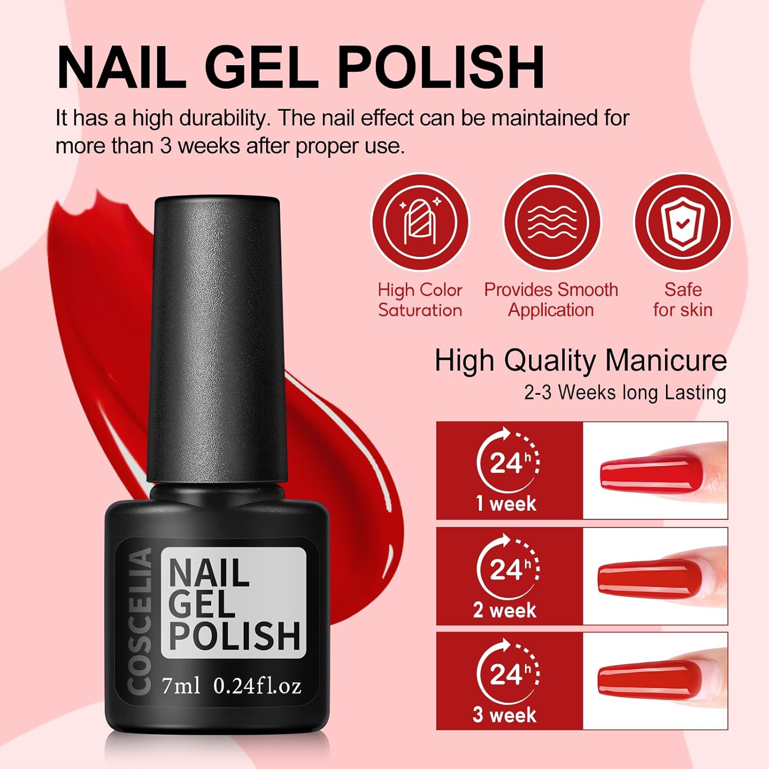 53PCS Gel Nail Polish Kit with U V light and Drill Starter Kit, 35 Colors Gel Polish Set 5pcs Top Base Coat Spring Neutral Colors Professional Nail Lamp Complete Gel Manicure Kit Gifts for Women - Image 6