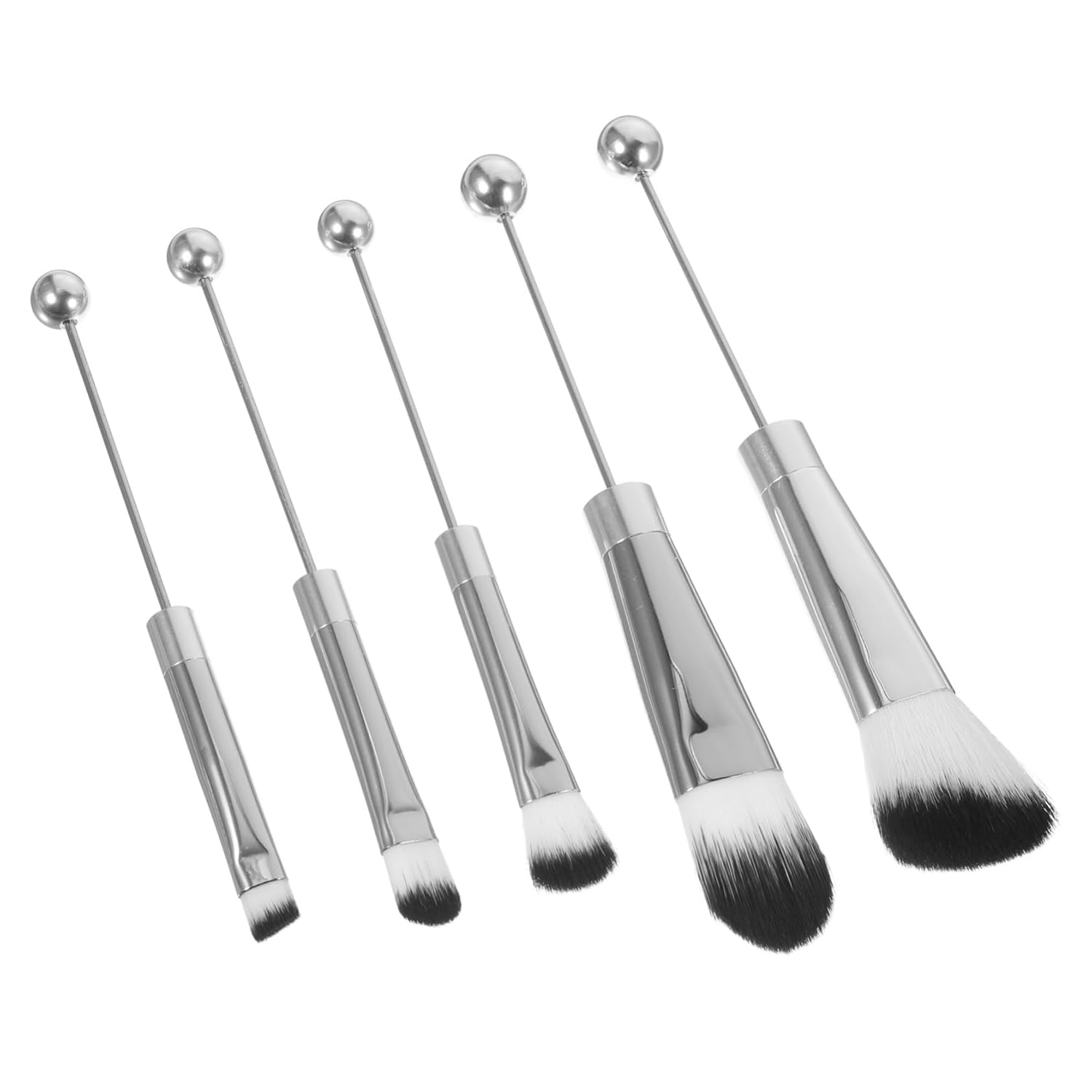 5pcs Makeup Brush Handles Blush Eyeshadow and Powder Brushes for Women Versatile Tools for Home and Beauty for - Image 6