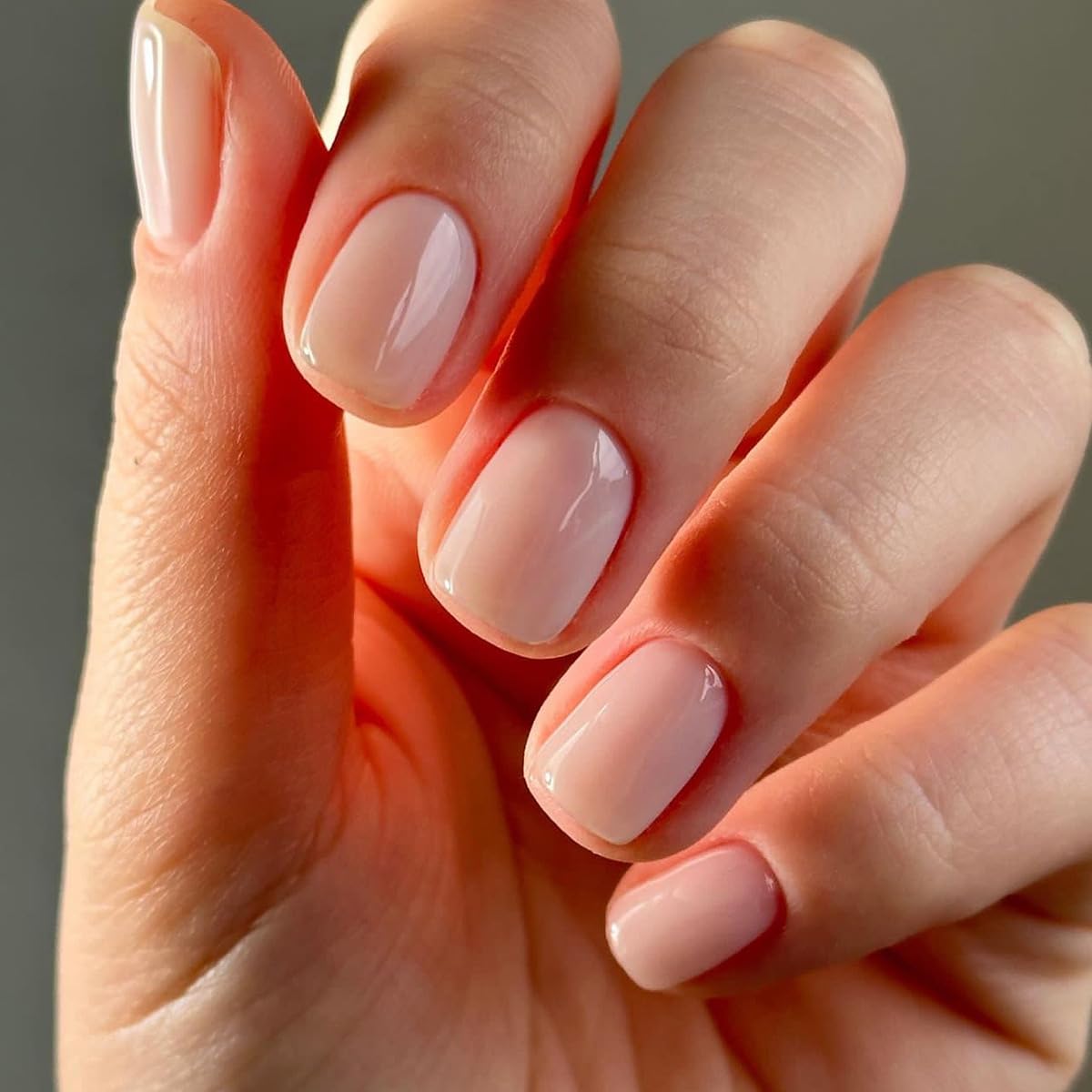 6 Packs (144Pcs) Press on Nails Square, Short Square Press on Nails, Ombre Press on Nails Medium, Pink Fake Nails Chrome Glue on Nails Gel False Nails for Women, Stick on Nails Kit 12 Sizes-6 Styles - Image 4