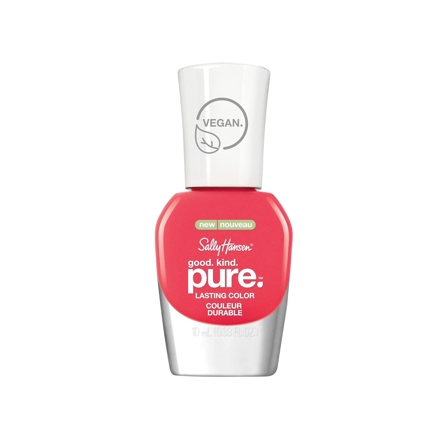 Sally Hansen Good.Kind.Pure Nail Polish 280 Fruity Papaya 0.33 fl oz (Pack of 1)