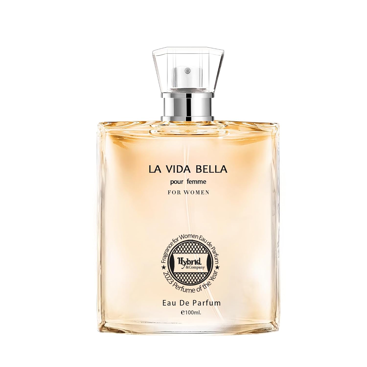 Hybrid & Company La Vida Bella Fragrance for Women Eau De Parfum Natural Spray Elegant Scent, 3.4 Fl Oz - Image 6