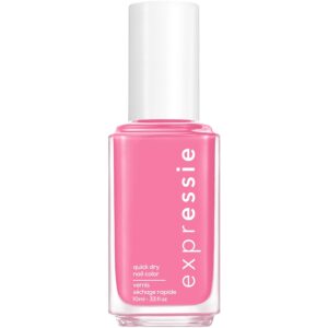 essie Expressie Nail Polish, Quick-Dry Bubblegum Pink Nail Polish, Vegan, Makin' Moves, 0.33 fl oz