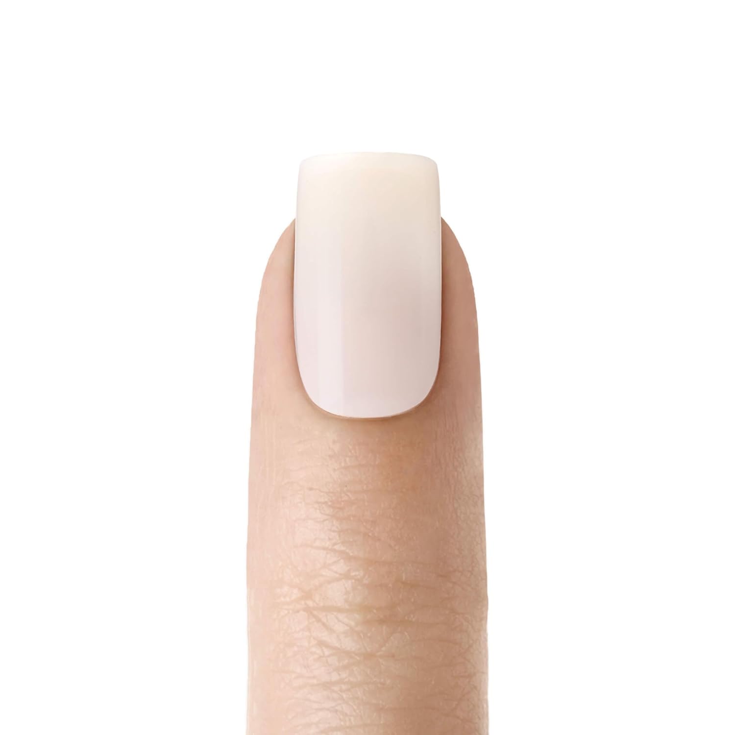 KISS Salon Acrylic Natural Press On Nails, Nail glue included, 'Rare', Nude, Short Size, Squoval Shape, Includes 28 Nails, 2g Glue, 1 Manicure Stick, 1 Mini File - Image 5