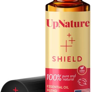 UpNature Shield Essential Oil Roll On - Well Being Blend with Clove Cinnamon Oil