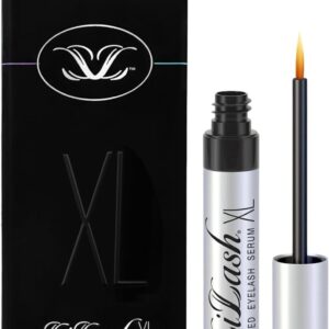 LiLash Purified Eyelash Physician-Formulated Serum XL for Fuller & Longer Looking Eyelashes | Natural Eyelash Enhancer Safe for Sensitive Eyes & Contact Lens Wearers | 6-Month Supply (4mL)