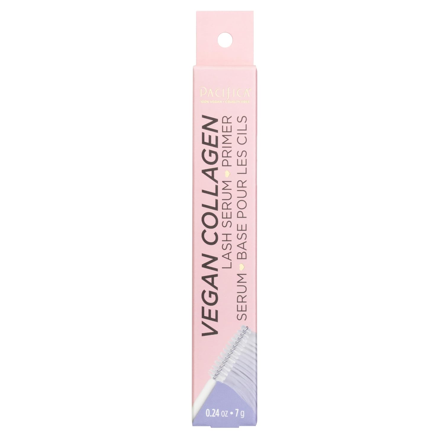 Pacifica Vegan Collagen Eye Lash Serum & Clear Mascara Primer – Conditioning Vitamin B & E Formula for Longer, Fuller Lashes, Eyelash Makeup Cruelty-Free Clean Ophthalmologist Tested - Image 9