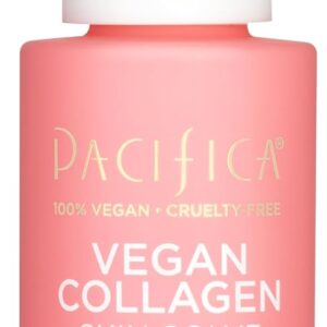 Pacifica Vegan Collagen Skin Solve Primer – 3-in-1 Face Primer that Primes, Blurs & Hydrates, Skincare-Infused Formula with Collagen Peptides, Hyaluronic Acid & Caffeine for Smooth Radiant Skin