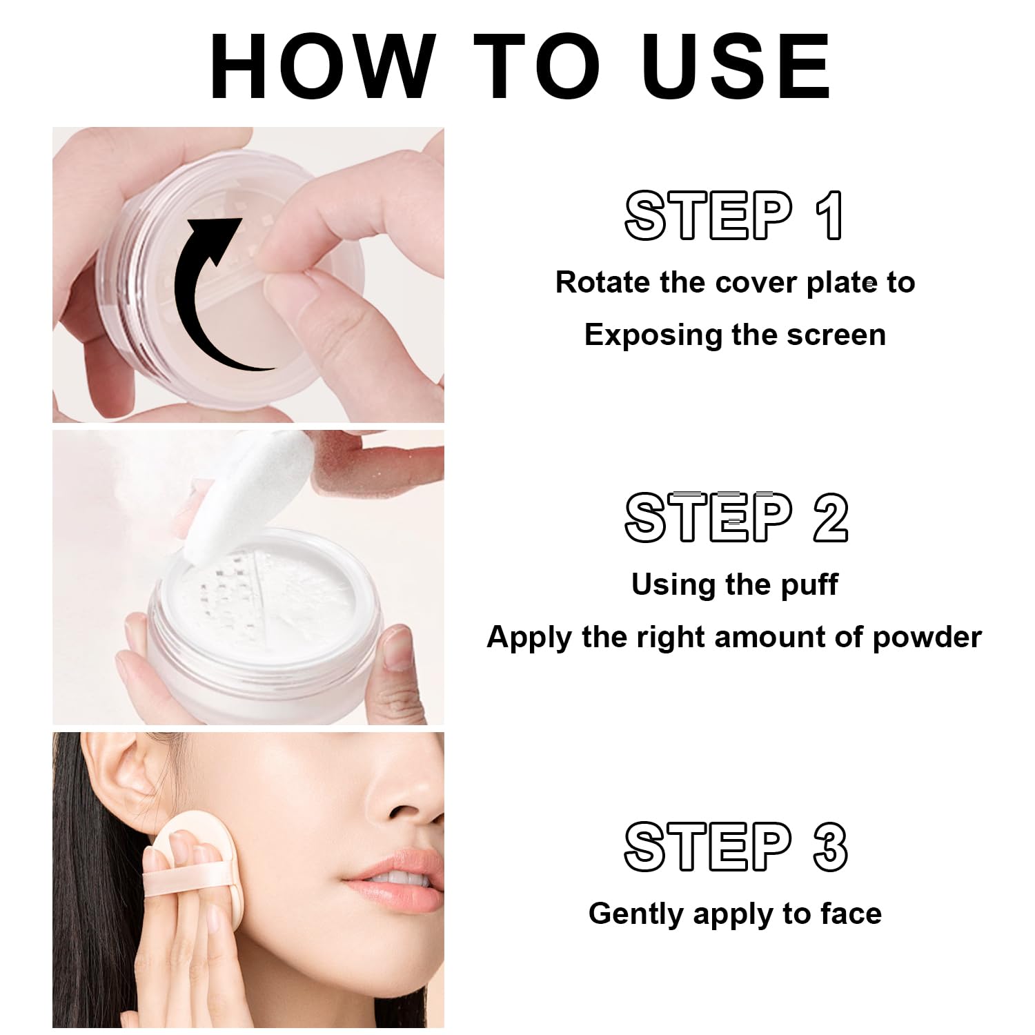 Mineral Powder Foundation, SPF 35, Talc-Free Lightweight Loose Powder for a Smooth & Matte Finish - Medium Coverage, Skin-improving Mineral Foundation (#05 Fair Light Foundation Makeup) - Image 8