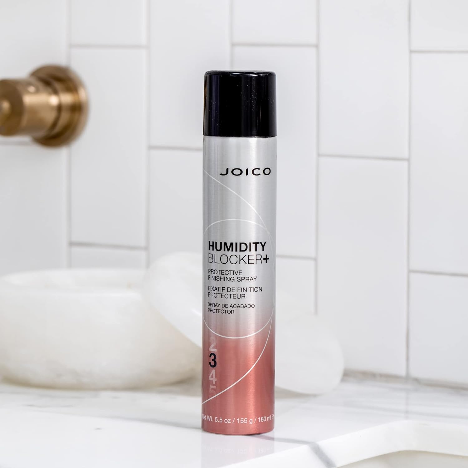 Humidity Blocker+ Protective Finishing Spray | For Most Hair Types | Protect Against Heat, Humidity, & Pollution | Boost Shine | Eliminate Static | Reduce Frizz | Paraben & Sulfate Free | 180mL - Image 4