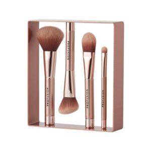 Profusion Cosmetics Magnetix Core Collection, Premium Synthetic and Natural Fiber Makeup Brushes Set for Flawless Look, Essential Beauty Tools to Complete Your Look