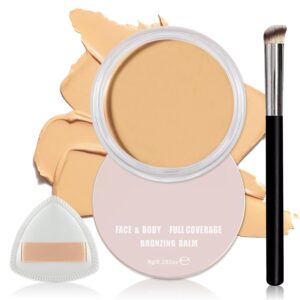 Under Eye Color Corrector,Cream Concealer Full Coverage for Mature Skin,Vegan Under Eye Cream Dark Circles Cover up Makeup Concealer Makeup,Under Eye Brightener (04 Nougatine)