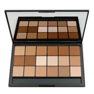 Vincent Kehoe 18-Part Foundation & Concealer Palette #11, Pro MUA Essential, Highly Pigmented, Blendable Cream Formula, Full Coverage, HD Ready, Vegan & Cruelty-Free, Customizable Shades
