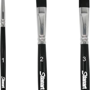 Pinstriping Brush 3 pcs High Performance Striping Brushes,Sdanart Long Liner Brush,Script Liner Brush,Sword Brush, Scroll Brushes, Professional Art Paintbrushes Paint Brushes