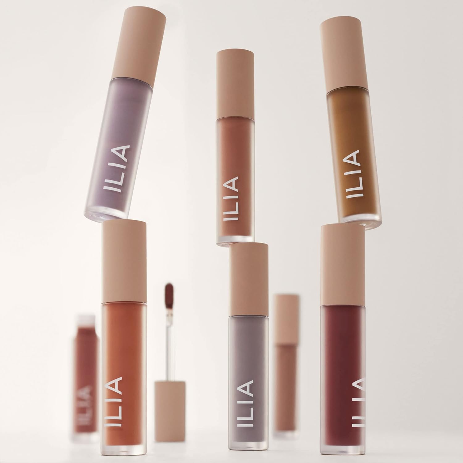 ILIA - Matte Liquid Powder Eye Tint | Cream-to-Powder Eyeshadow, Smudge-Resistant, Quick-Dry, Weightless, Water-Based | Non-Toxic, Vegan, Cruelty-Free, Clean Makeup (Cork, 0.12 fl oz | 3.5 ml) - Image 8