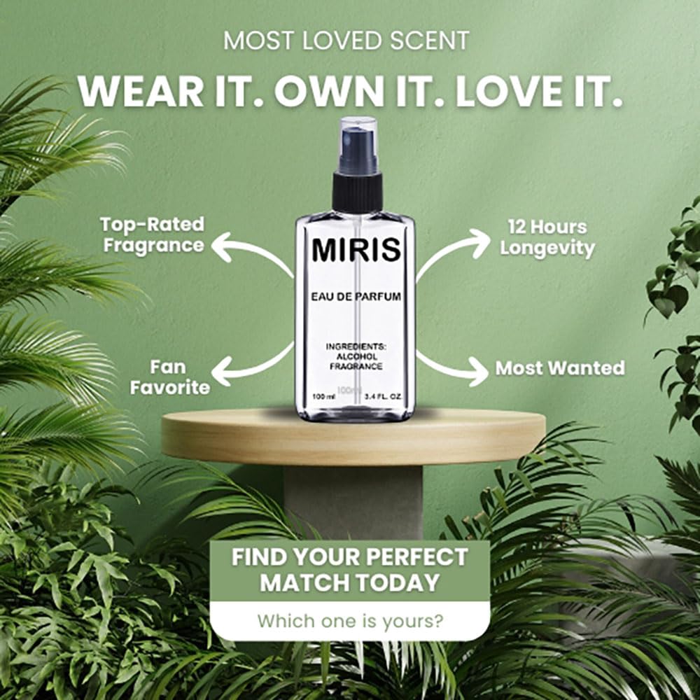 MIRIS No. 24045 | Inspired | Women Eau de Parfum | 3.4 Fl Oz - Image 4