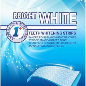 Lovely Smile Premium Line 50 Teeth Whitening Strips for 25 Applications - White Teeth in 1 Hour - Enamel Safe - No Slip and No Sensitivity - Dental Whitener Kit by Ray of Smile