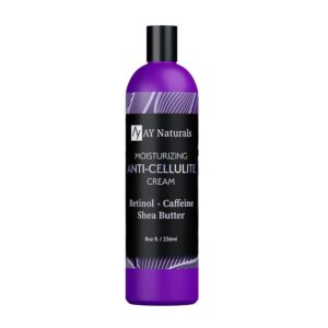 Anti-Cellulite Moisturizer Cream - With Caffeine, Retinol, Shea Butter and Sacred Lotus - Reduces the Presence of Cellulite in the Body