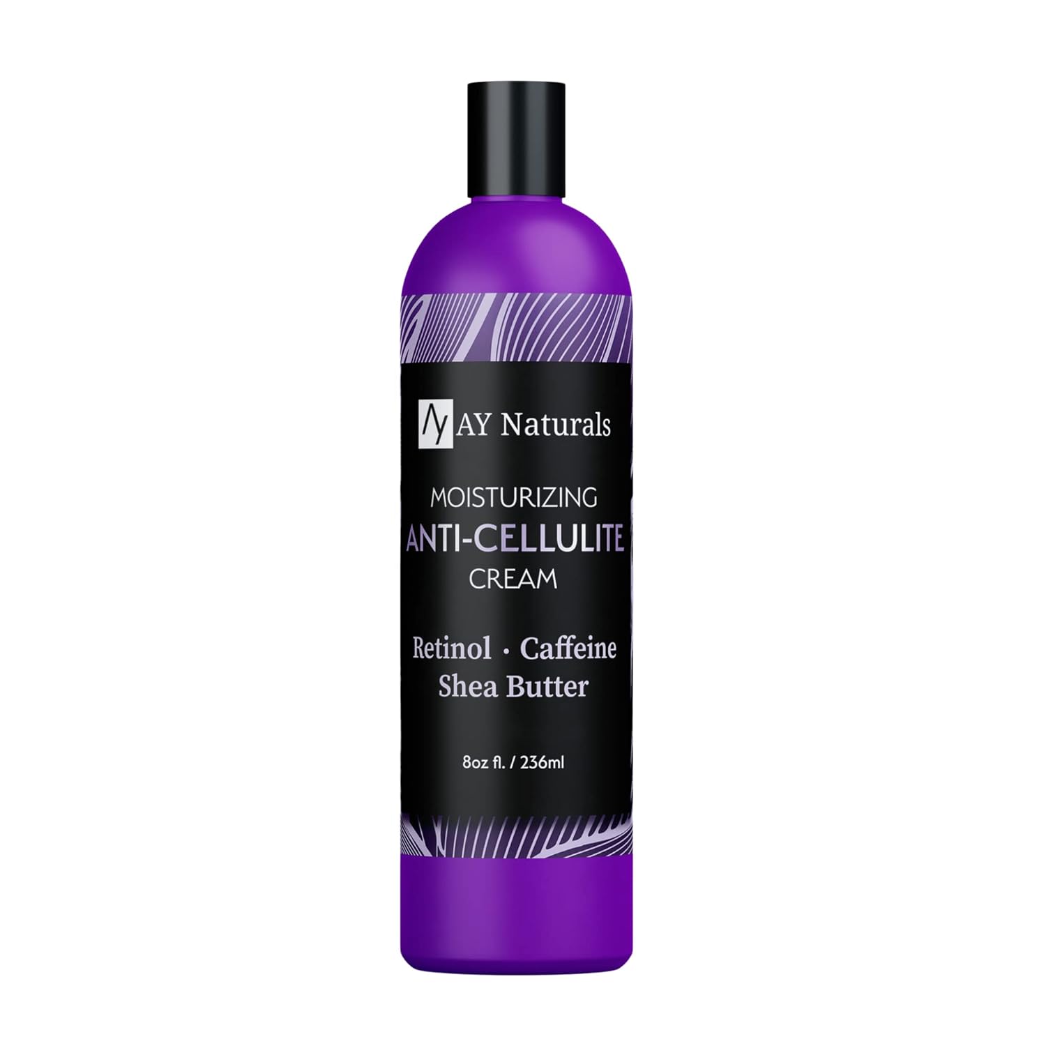 Anti-Cellulite Moisturizer Cream - With Caffeine, Retinol, Shea Butter and Sacred Lotus - Reduces the Presence of Cellulite in the Body