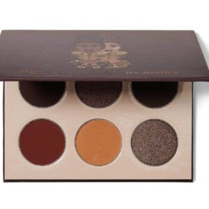 Juvia's Place Palette The Chocolates - Rich Dark Chocolate, Tan, Auburn, Shades of 6, Professional Eye Makeup, Pigmented, Makeup Palette for Eye Color & Shine