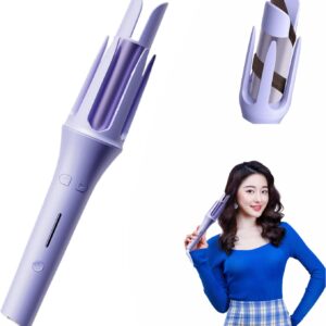 Adagio Hair Curler Device, Adagio Auto Curler, Adagio Auto Hair Curler, Adagio Autocurler, Adagio California Auto Curler, Automatic Curling Iron with 4 Temperature & 3 Timer-P