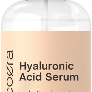 Coera Hyaluronic Acid Serum for Face | 8 oz | Moisturizing Oil for Skin, Hair & Nails | Paraben & SLS Free