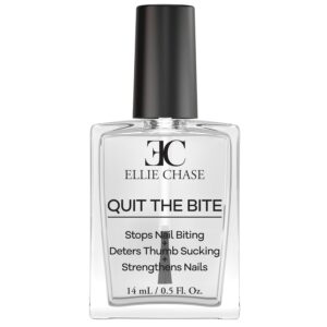 Stop Nail Biting Deterrent Treatment Polish Extra Bitter Taste 0.5 Oz | Stop Putting Fingers In Your Mouth | Safe For Adults & Kids | Helps Nail Growth Made in USA | DBP Free, TPHP Free