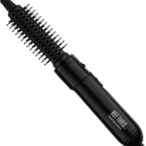 Hot Tools Pro Artist Hot Air Styling Brush | Style, Curl and Touch Ups (1”) Black