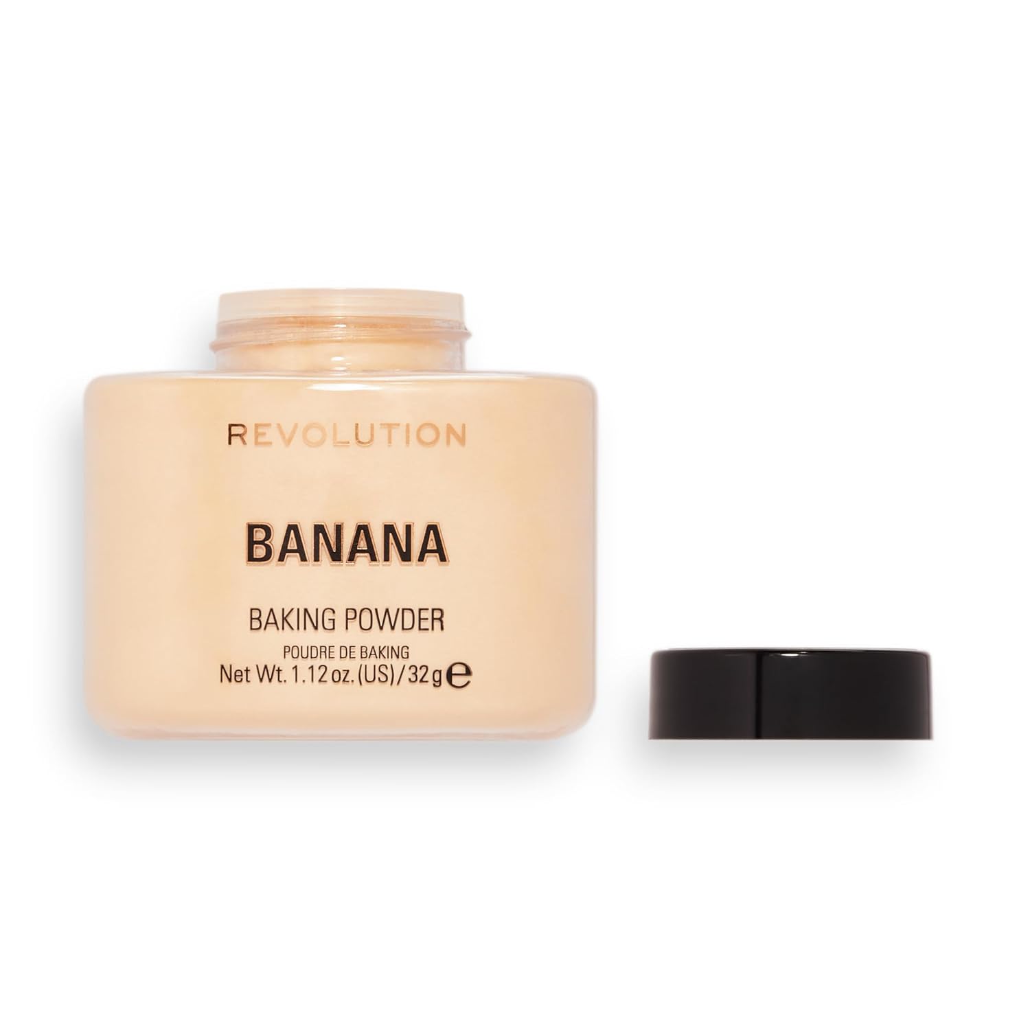 Revolution, Loose Baking Powder, Makeup Setting Powder, Long-Lasting Coverage, Mattifies & Reduces Shine, Banana, 1.12 oz - Image 7