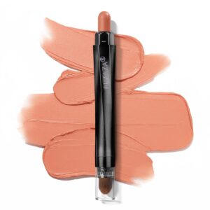 Cream Eyeshadow Stick, Hypoallergenic Shimmer Eye Shadow Sticks Makeup, Pro Waterproof & Long Lasting Eye Brightener Sticks, Eyeshadow Pencil Crayon #184