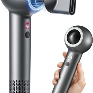 SYLPH Hair Blow Dryer for Travel, Mini and Portable Hair Dryer 200 Million Ionic, 112,000 RPM Motor for Fast Drying, Small and Compact Intelligent Temperature Control Hair Dryers for Women, Stars